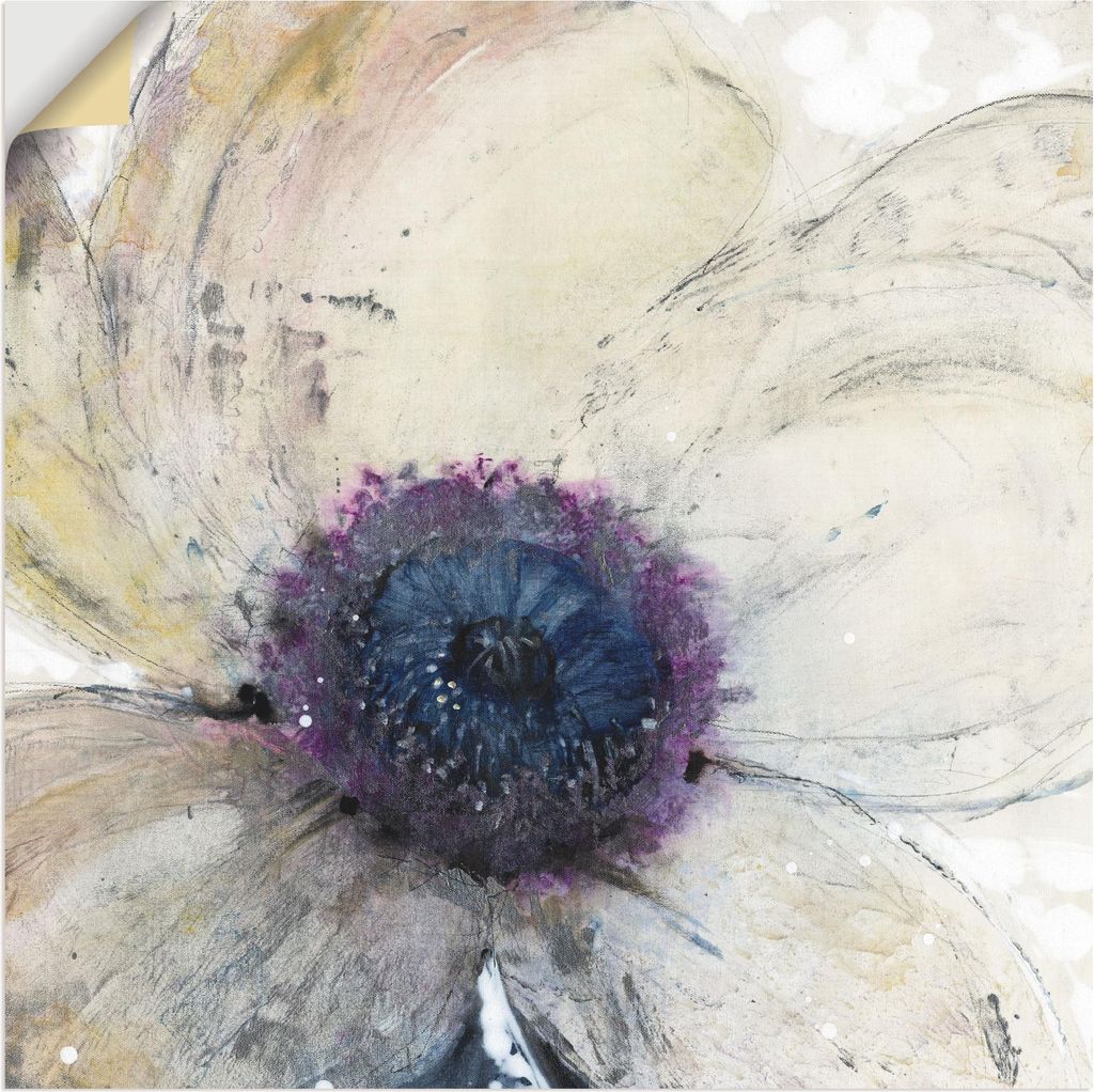 ARTland Wandbild, selbstklebend Blumenfluss II Größe: 50x50 cm