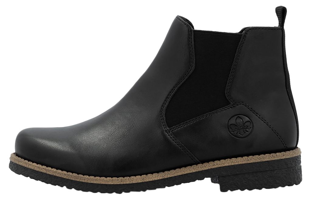 Rieker Chelsea Boots - Black Syntetická koža : 39 : Obrázok produktu 