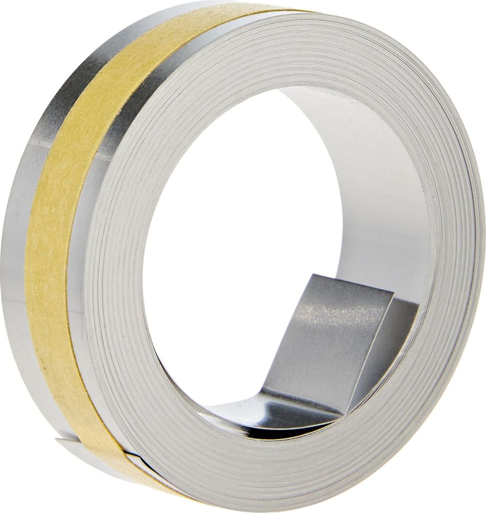 DYMO Prägeband Rhino, 12mmx6.40m Stahl nicht klebend
