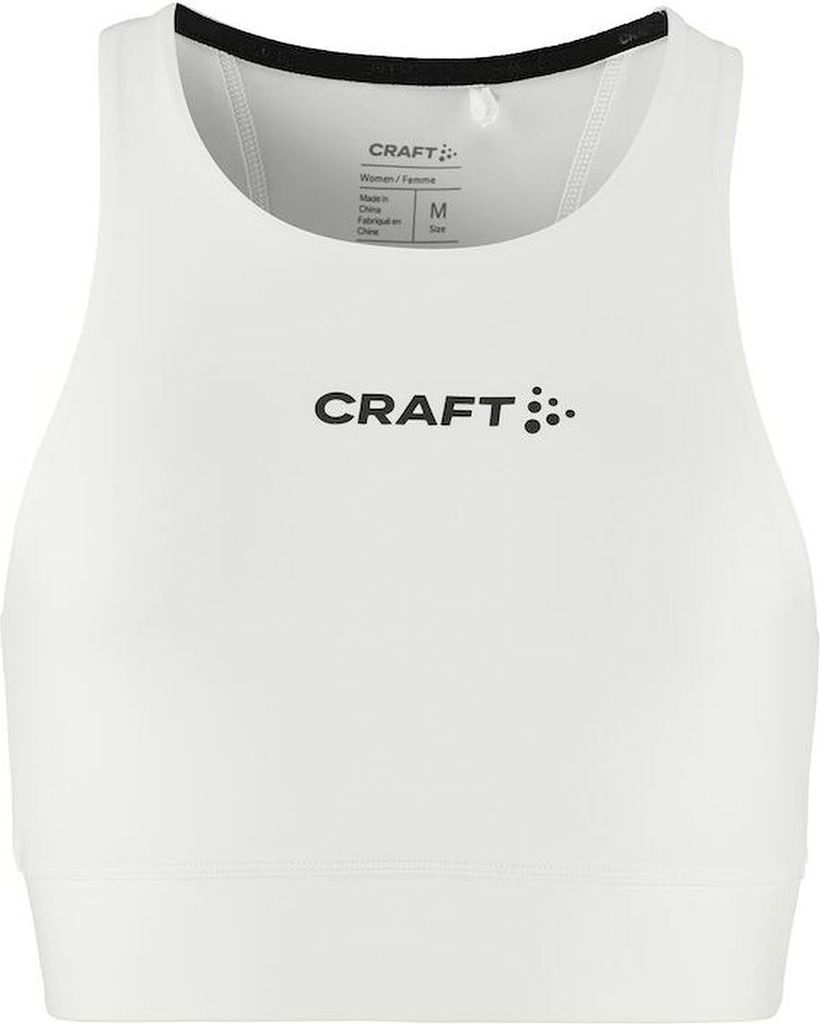 Craft Rush 2.0 Crop Top Damen - Weiß | Größe: XXS