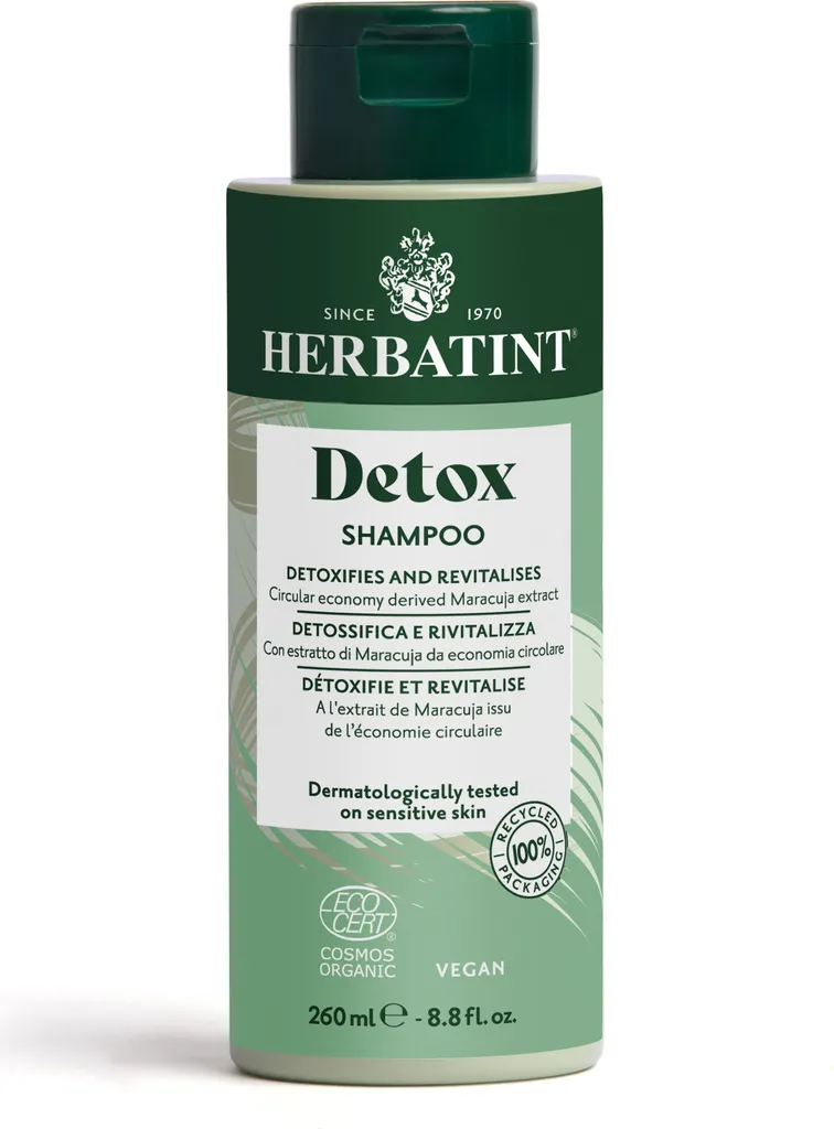 Nettoyant Capillaire Détox Herbatint 260 ml : Éclat et Légèreté Bio