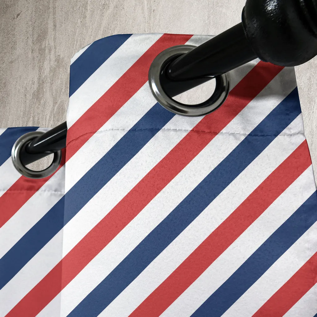Rideau de Salon Harbor Stripes pour Décoration Intérieure 280x245cm - 3