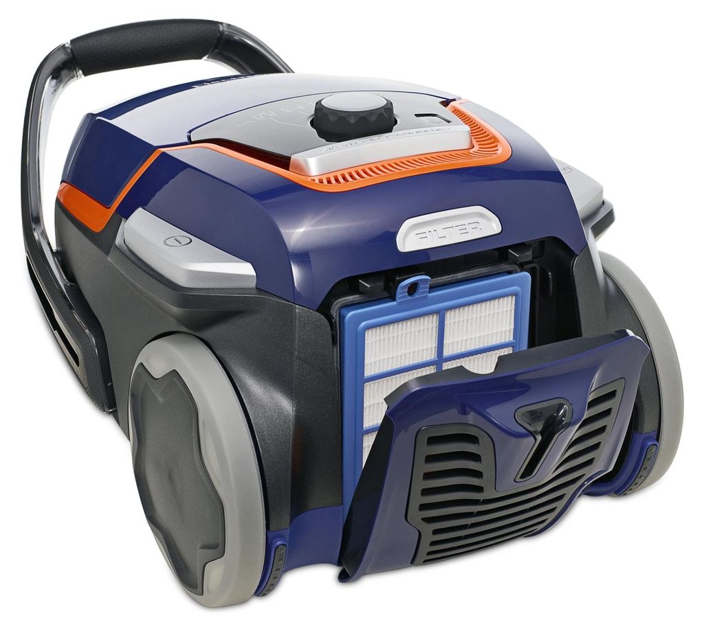 Electrolux EUOC94DB, 850 W, Bęben próżniowy, Suchy, Worek Zdjęcie produktu 