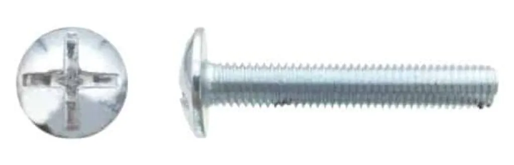 Vis Assemblage Métal 4x25 mm Tête Ronde NFE 25129 D-Work x500 pcs - 2