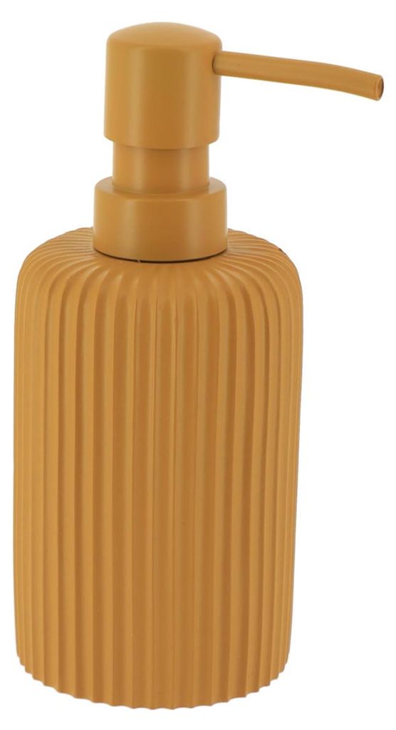 Tendance Zeepdispenser 101 - mostergeel - geribbeld - Productafbeelding 