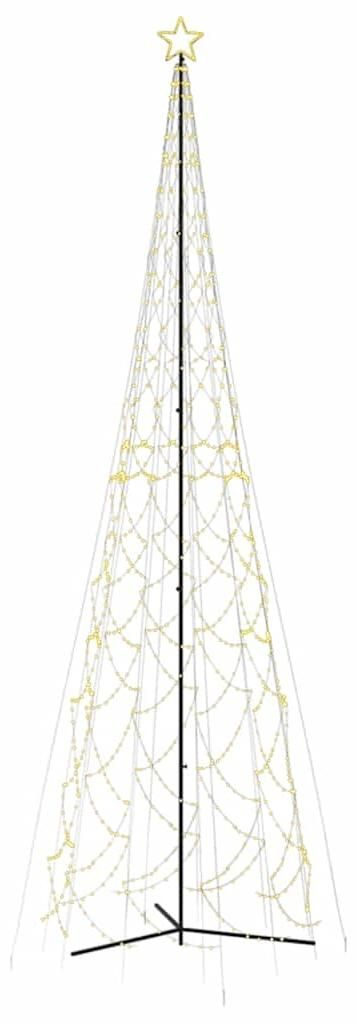 vidaXL Weihnachtsbaum-Kegel Warmweiß 3000 LEDs 230x800 cm