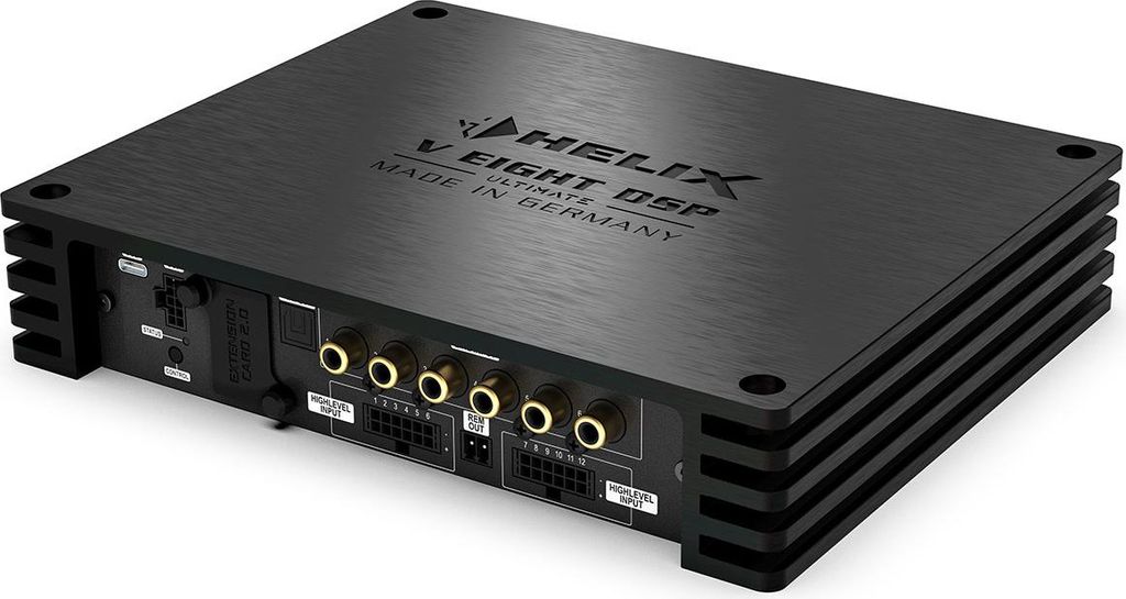 HELIX NEXT V EIGHT DSP ULTIMATE | 8-Kanal Verstärker | 14 DSP-Kanäle