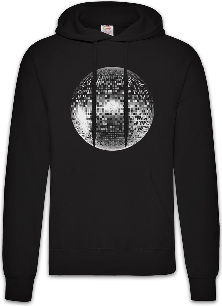 Urban Backwoods Disco Light I, Herren Hoodie, Farbe: Schwarz, Größe: XL