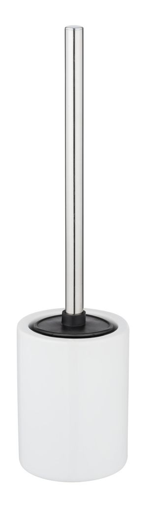 WENKO WC Garnitur Toilettenbürste Klobürste Silikon Bürstengarnitur LAVIANO Weiß