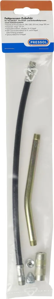 Stop aux fuites : Kit accessoires G 1/8 Pressol pour pompe à graisse