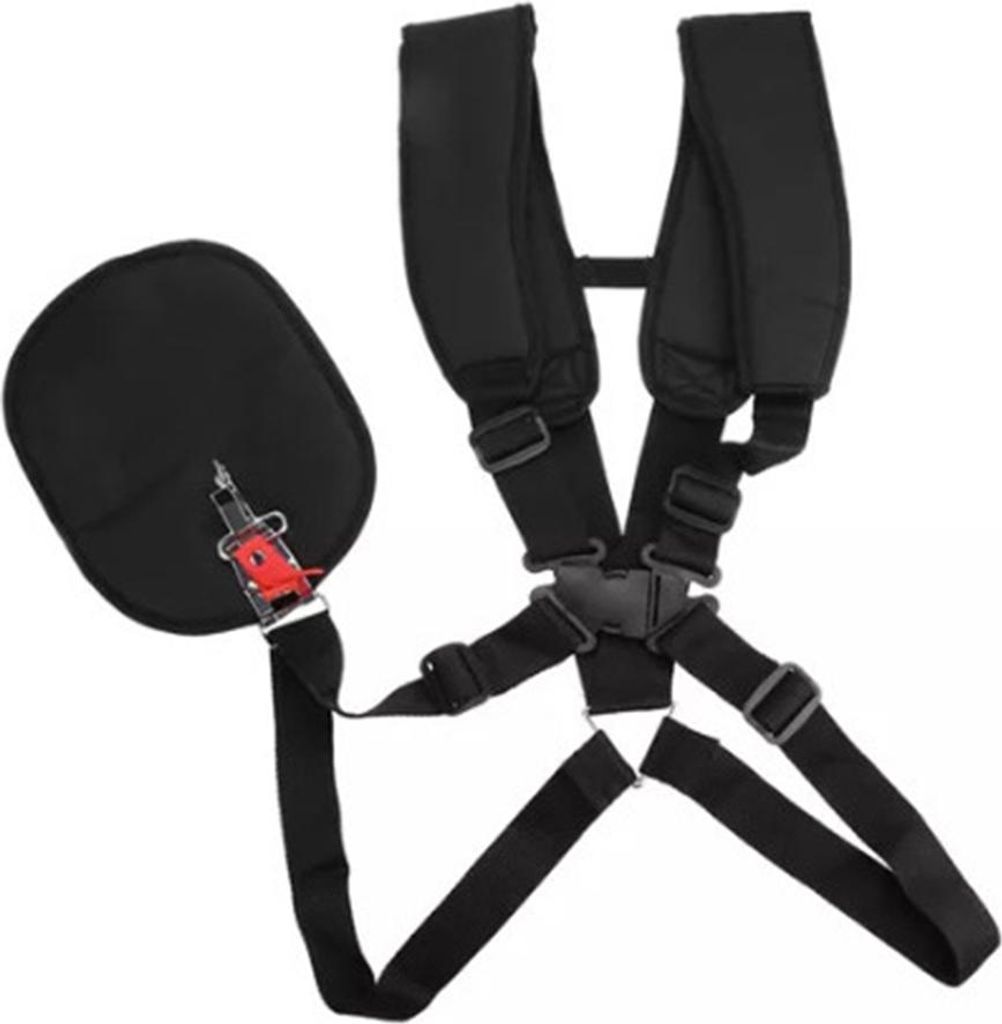 INF Ergonomický postroj na krovinorez – čierny Obrázok produktu 