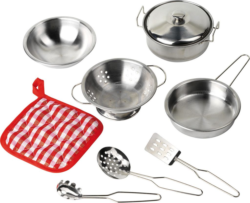 goki 51730 Set de cuisine II, argent (1 set) Image du produit 