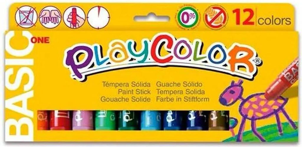 Instant Fester Temperastift In Playcolor Schulbox Mit 12 Produktbild 