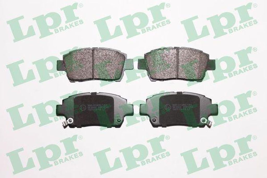 LPR 05P1062 Bremsbelagsatz, Scheibenbremse OE 1037509300 kompatibel mit Yaris, MR 2, Celica