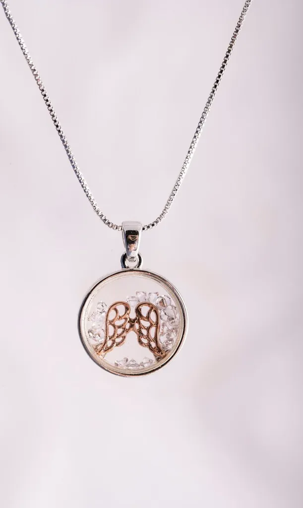 Flongo 1 Coppia Collane Coppie Amante Amuleto Celtico ciondoli d'Amore, Collane per Lui & Lei Acciaio Inox, Ciondoli d'Argento, Regalo per San Valentino