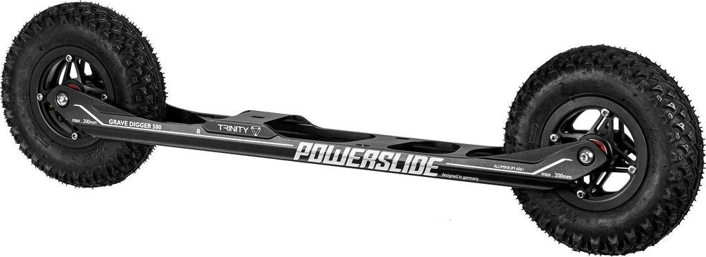 Powerslide Grave Digger 200 Tri Inline-skates Silber 600 mm Produktbild 