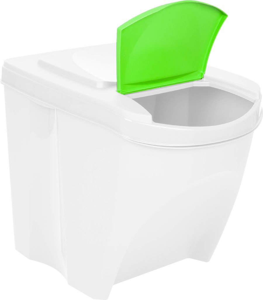 Prosperplast Recyclingbehälter 75l 3 Einheiten Weiß  Weiß Produktbild 12