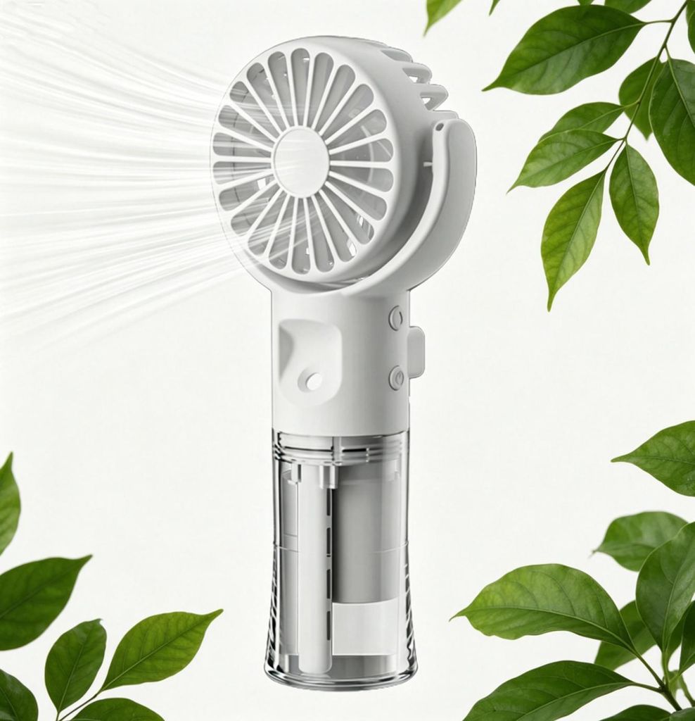 Handventilator mit Wasserkühlung,Mini Ventilator, Produktbild 