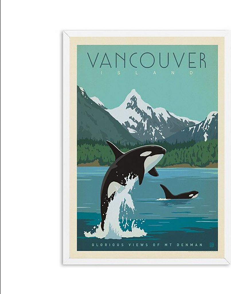 TPFLiving Kunstdruck LW-1716 (OHNE RAHMEN) Poster - Leinwand - Wandbild - Hochauflösender Giclée-Druck, langlebig und hochwertig - Berühmte Stä...