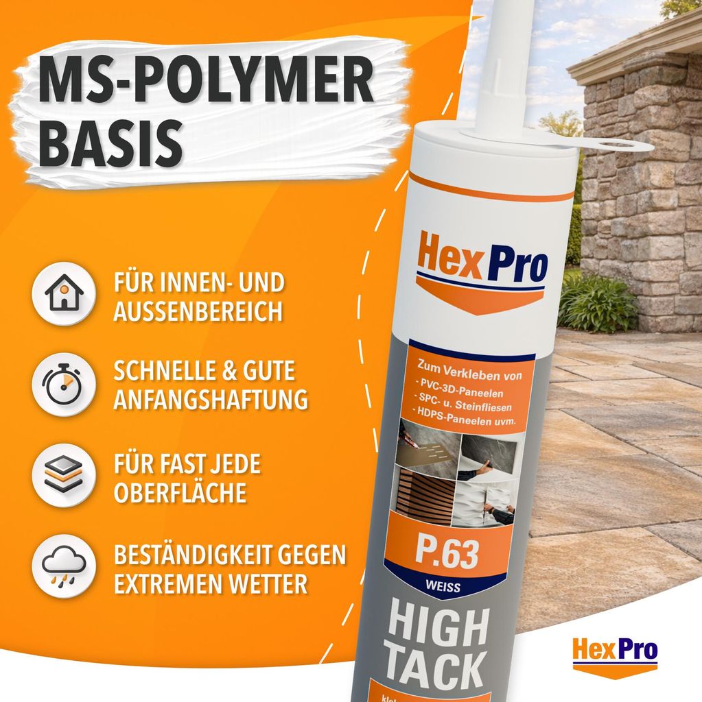 High-Tack Montagekleber – 24x 290 Ml Extremer All Produktbild-Vorschau 2