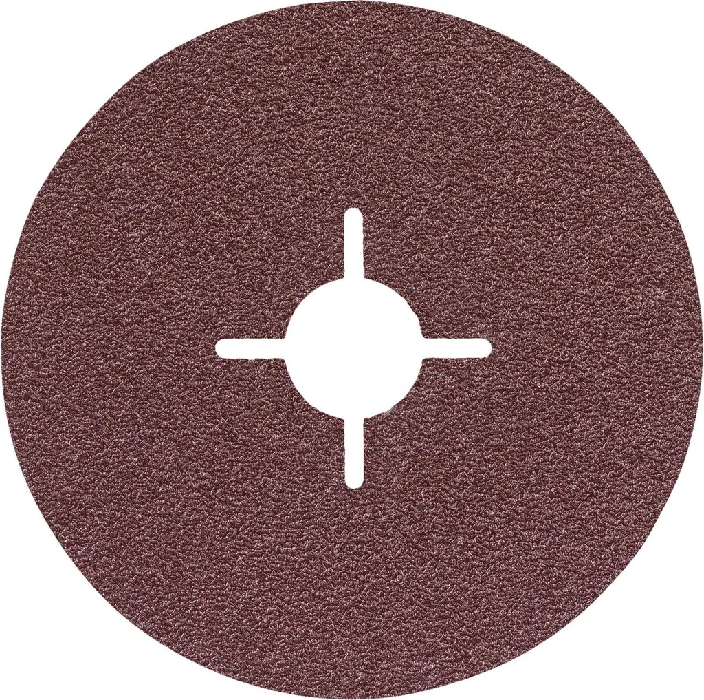Disco in fibra 115mm Metallo Blu K60 - Abrasivo Professionale per Smerigliatrice