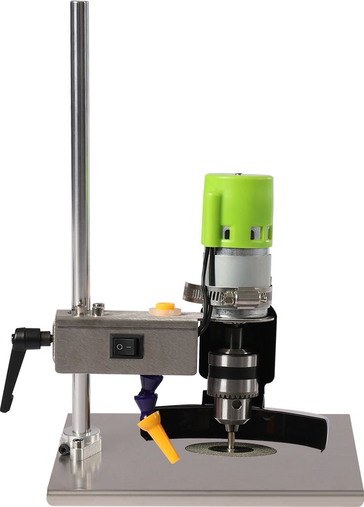 A close-up studio shot of a bottle cutter.