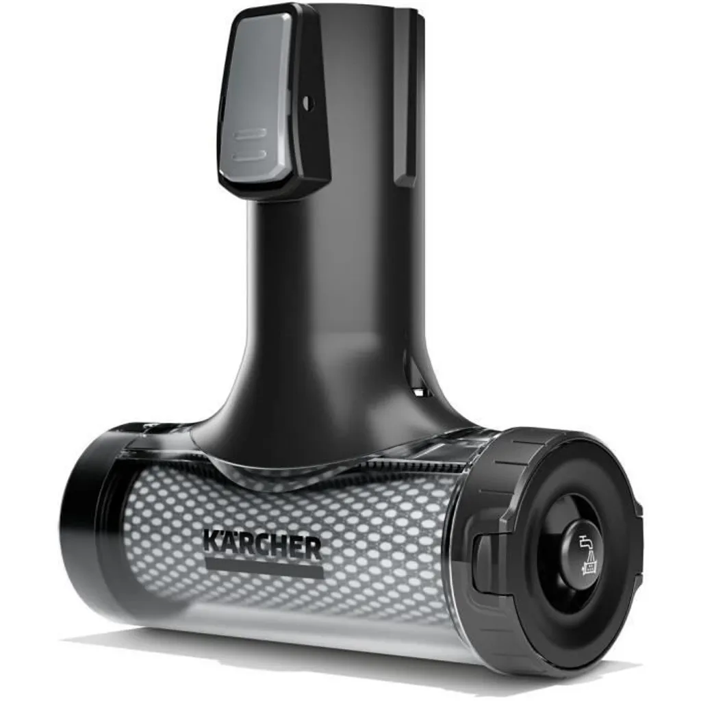 Dispositivo per la pulizia dei filtri per aspirapolvere, KARCHER VC 4 Cordless, KARCHER VC 6 Cordless, pulizia filtro aria, grigio