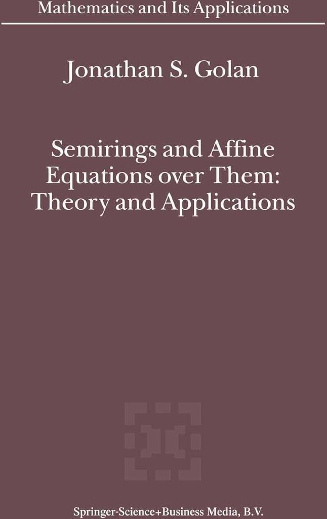 Semirings and Affine Equations over Them