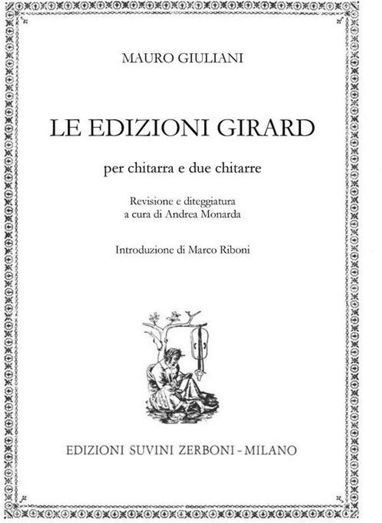 Mauro Giuliani, Le Edizioni Girard 1-2 Guitars Buch