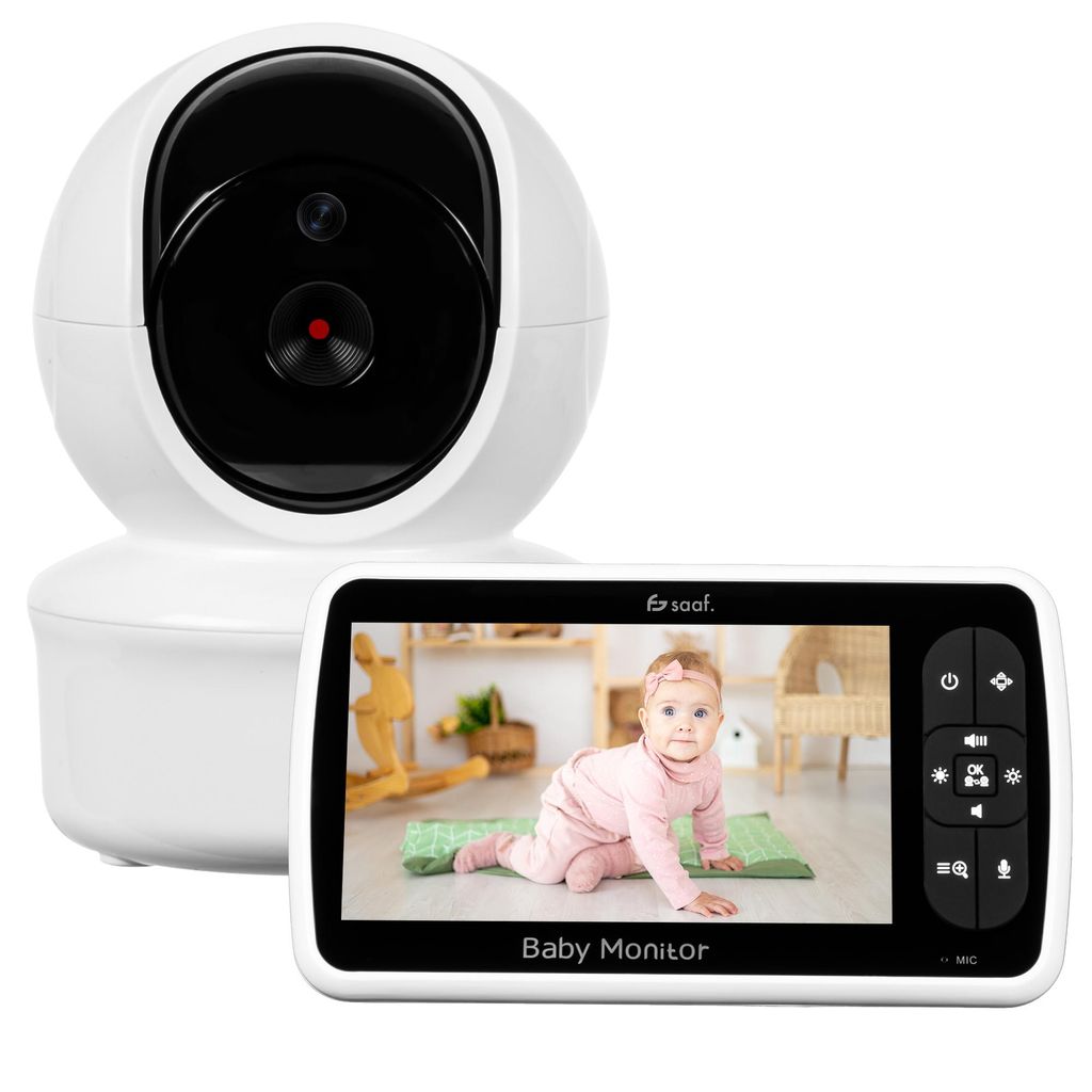 Saaf Babyphone mit Kamera & 5 Zoll Bildschirm – Produktbild 