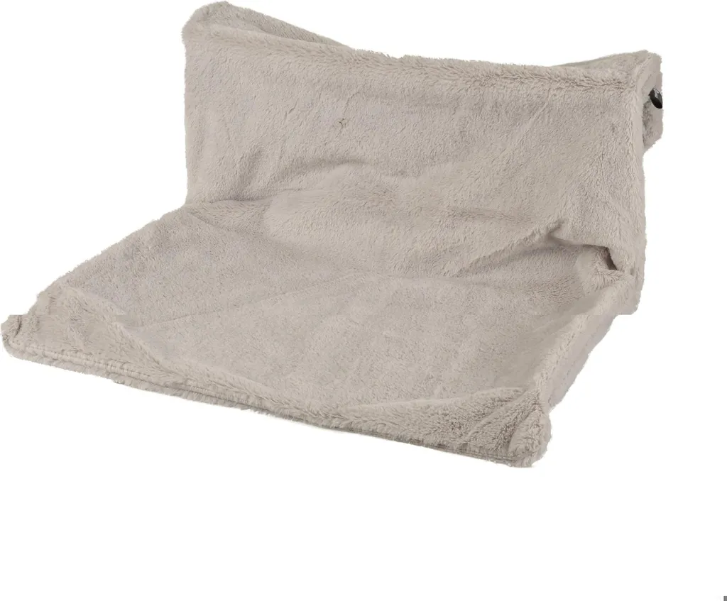 Hamac chat radiateur Chill peluche déhoussable et cadre métal résistant