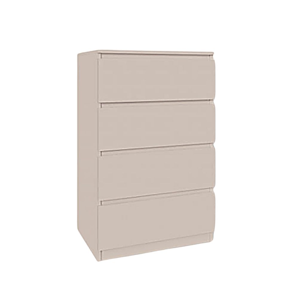 YUMEBLY Kommode mit 4 Schubladen | Schubladenschrank 61x97x40 cm | Für Schlafzimmer, Wohnzimmer, Büro, Kinderzimmer | Modern & geräumig | Kashmir