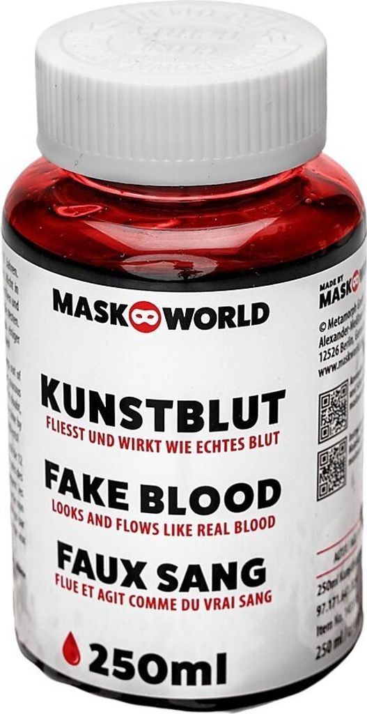 Kunstblut Flasche 250 ml – Filmblut Produktbild 