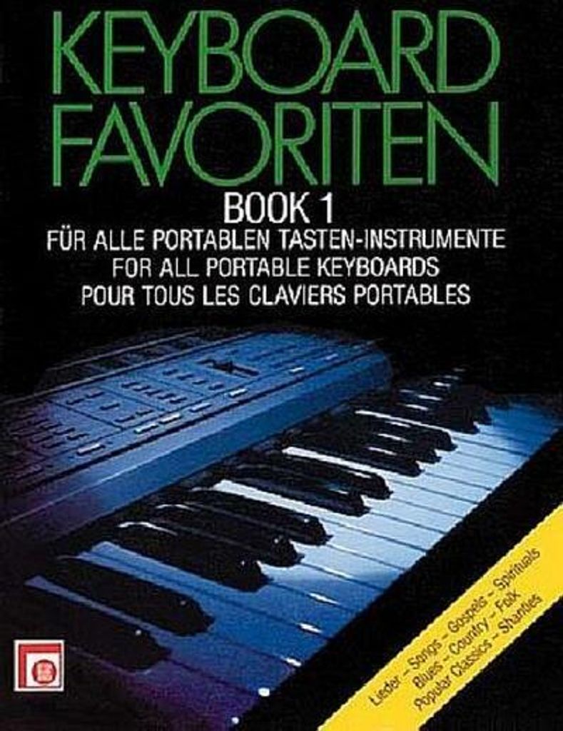 Keyboard Favoriten Band 1für alle portablen Tasteninstrumente