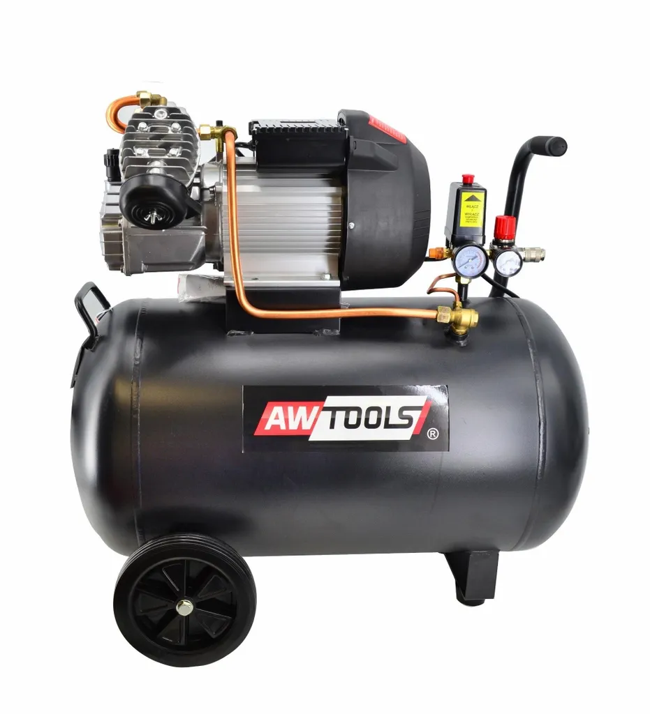 Compresseur 50L Débit 370L/min : Fini les Manques de Pression d'Air