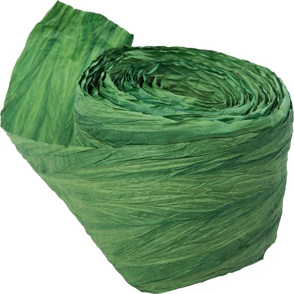 Dekolo Dekoratives Papierband für die Wohnung Dekoration für ein Geburtstagsgeschenk Dunkelgrün