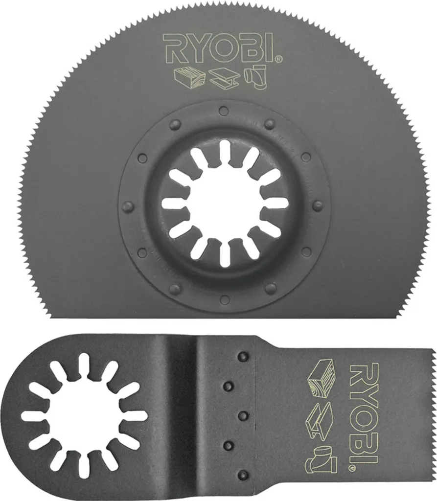 Lames de rechange Ryobi RAK02MT pour découpe plongeante multifonctions