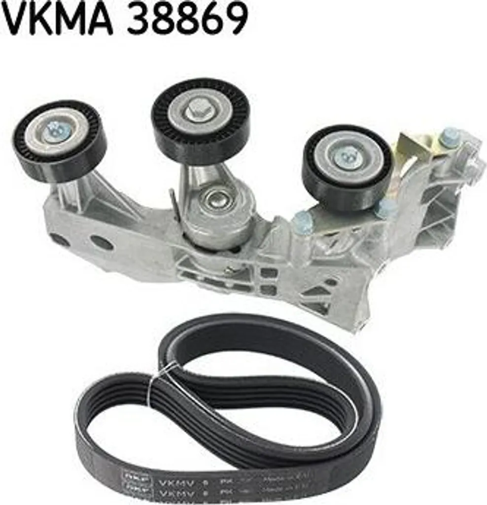 Kit Courroie Trapézoïdale à Nervures Mercedes Classe A W169 B W245 CDI