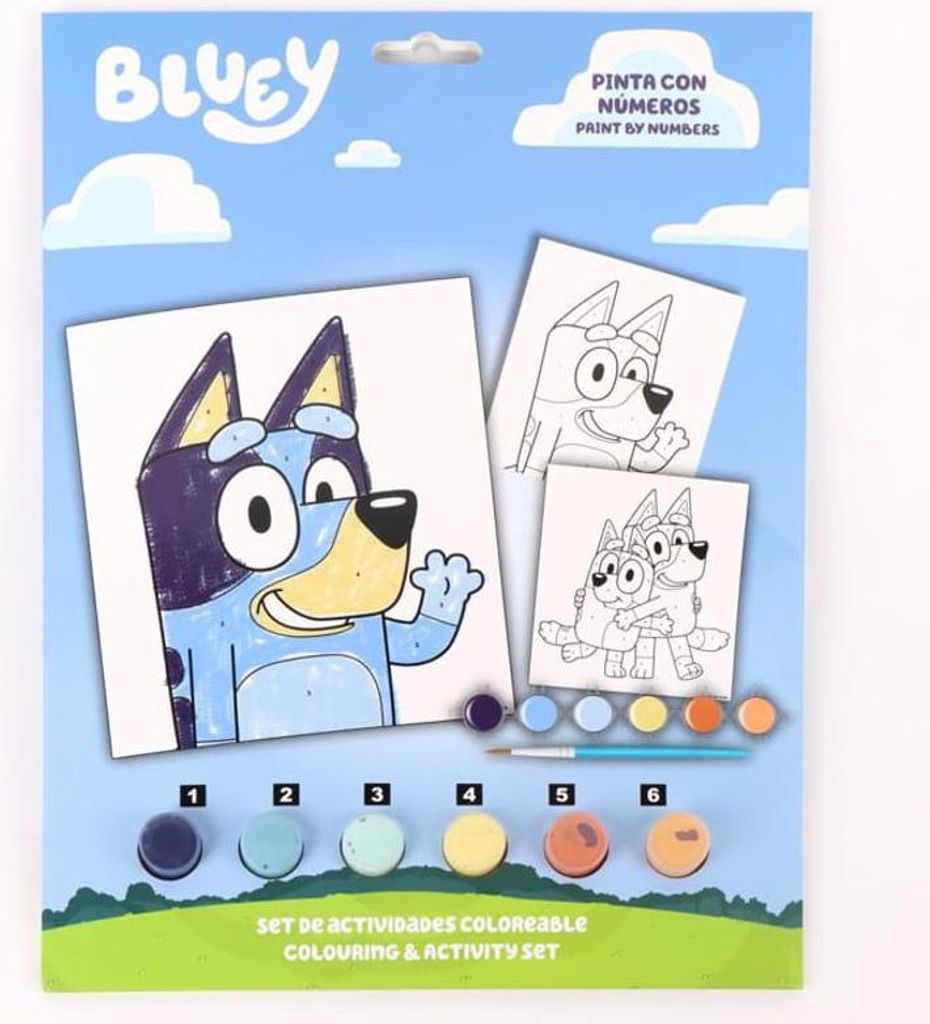 Bluey Cerda Malen-nach-Zahlen-Set