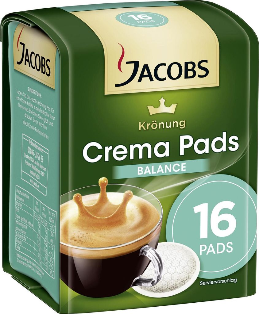 Jacobs Krönung Crema Pads Balance 16er