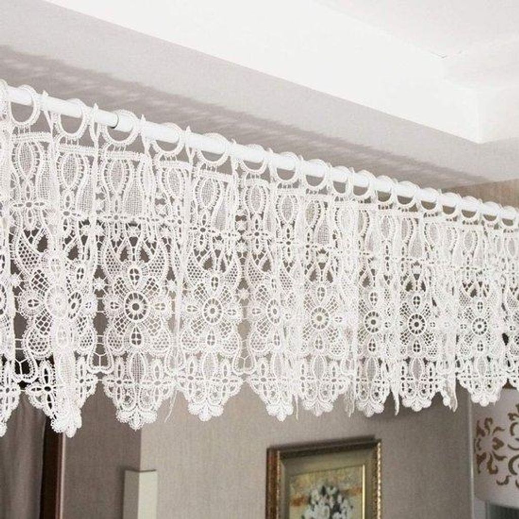 Elegante Blumenmuster Vorhänge Polyester