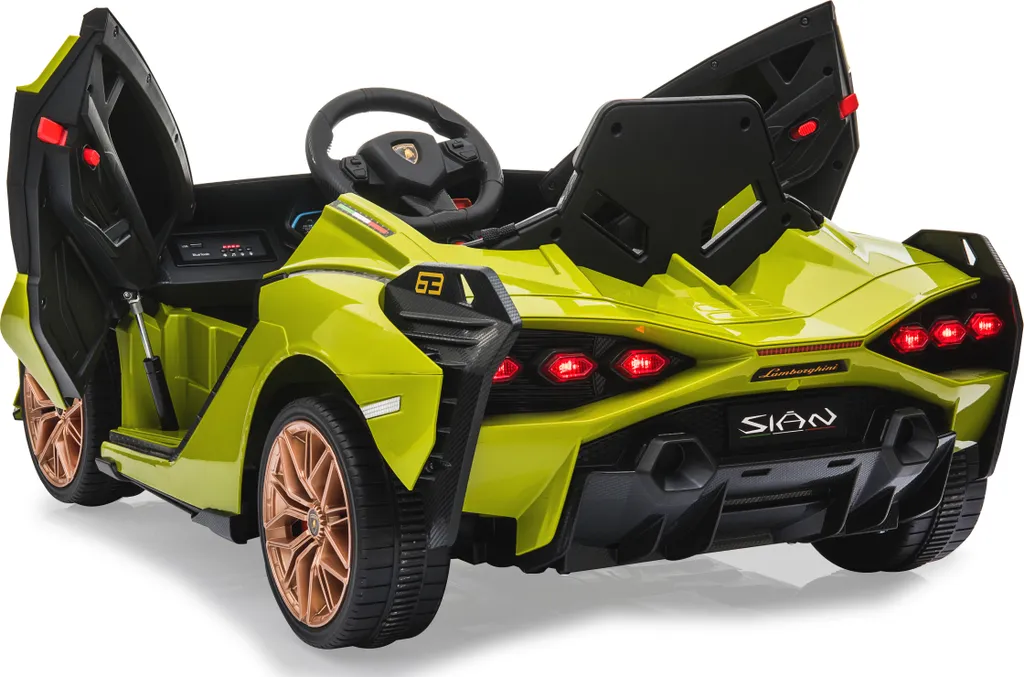 Lamborghini Enfant 12V Vert FKP 37 : Cadeau Idéal pour Jouer Dehors - 5