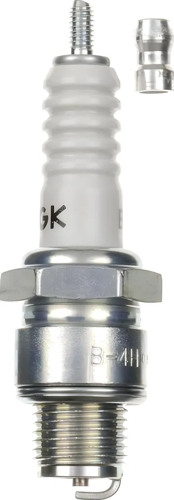 Kit 4 Candele NGK B-4H per Attrezzature Agricole e Motori 2T/4T