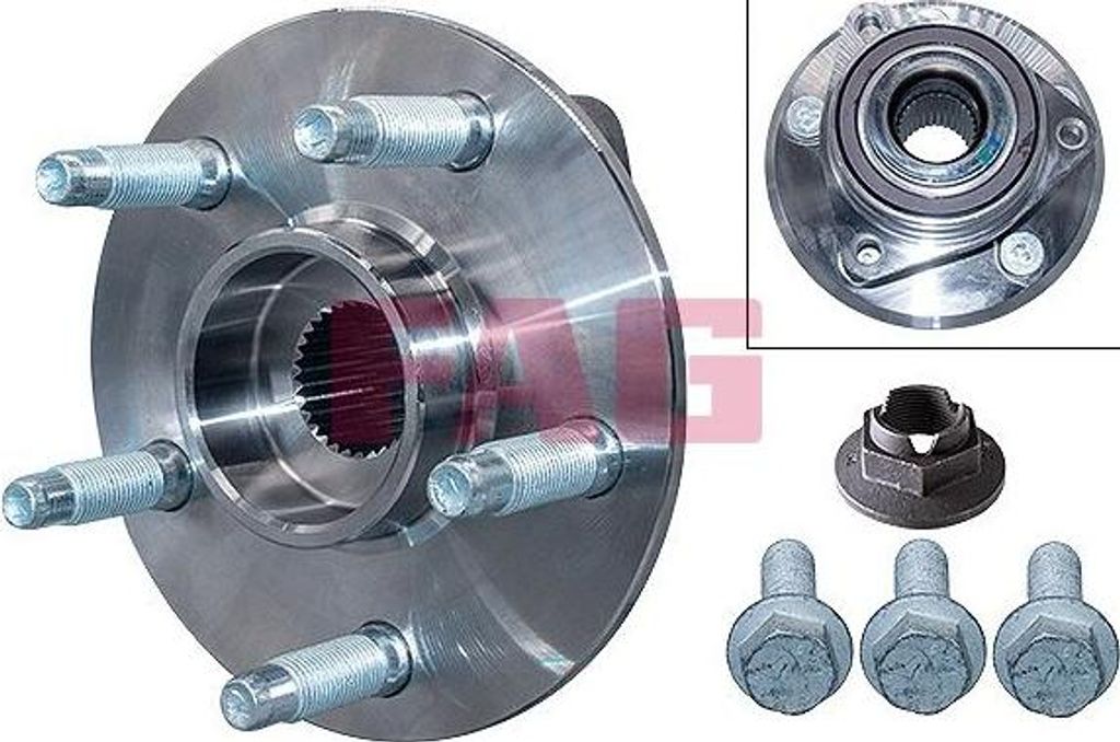 FAG 713 6449 50 Radlagersatz OE 13507374 kompatibel mit Insignia