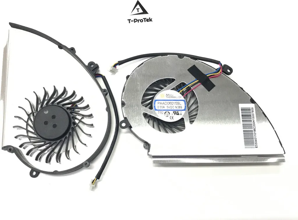 Dissipatore Ventola MSI MS-179B GF72VR 7RF - 4 Pin Cooling Fan New