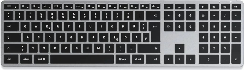 Clavier sans fil Satechi Slim X3 en aluminium pour Mac et iPad de Apple