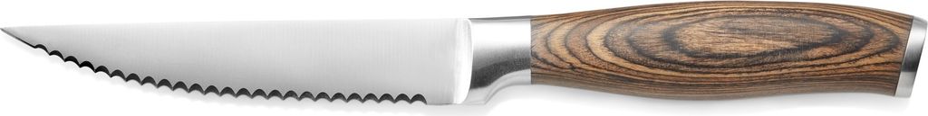 WAS Germany 12 Steakmesser mit Holzgriff Edelstahl 11,5 cm