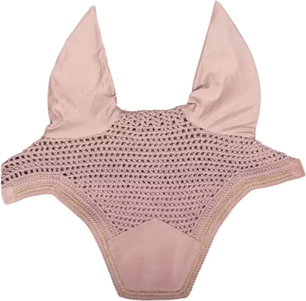 Bonnet Anti-Mouches Kentucky Wellington Soundless Velvet Rose Full