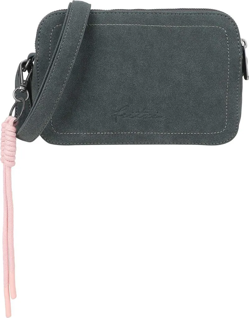 Fritzi aus Preußen borsa a tracolla Jony Suede Jacky Cross Bag Night Blue blu scuro