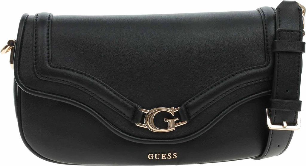 Guess Guess Dea Flap Shoulder Umhängetasche Schwarz Produktbild 